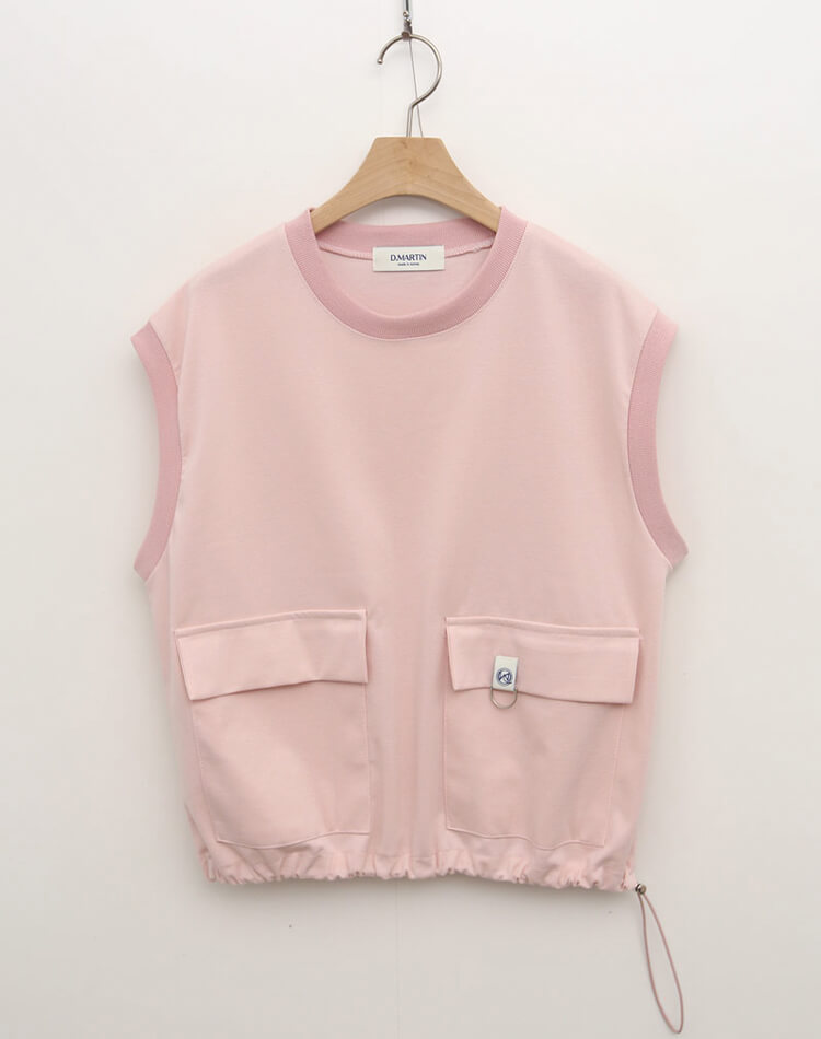 ゴルフ レディース 韓国 ノースリーブ ベスト