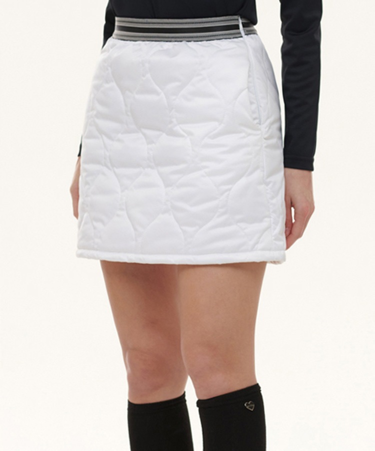 キルティング ウェロンダウン タイトスカート 


