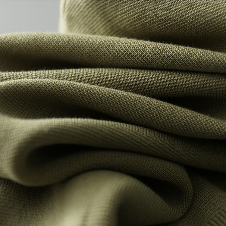 てろんと感 柔らか薄手ニット フレンチスリーブ トップス