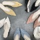 クロスリボン ポインテッドトゥサンダル