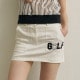 韓国ゴルフウェア ホワイト ショート丈 ミニスカート