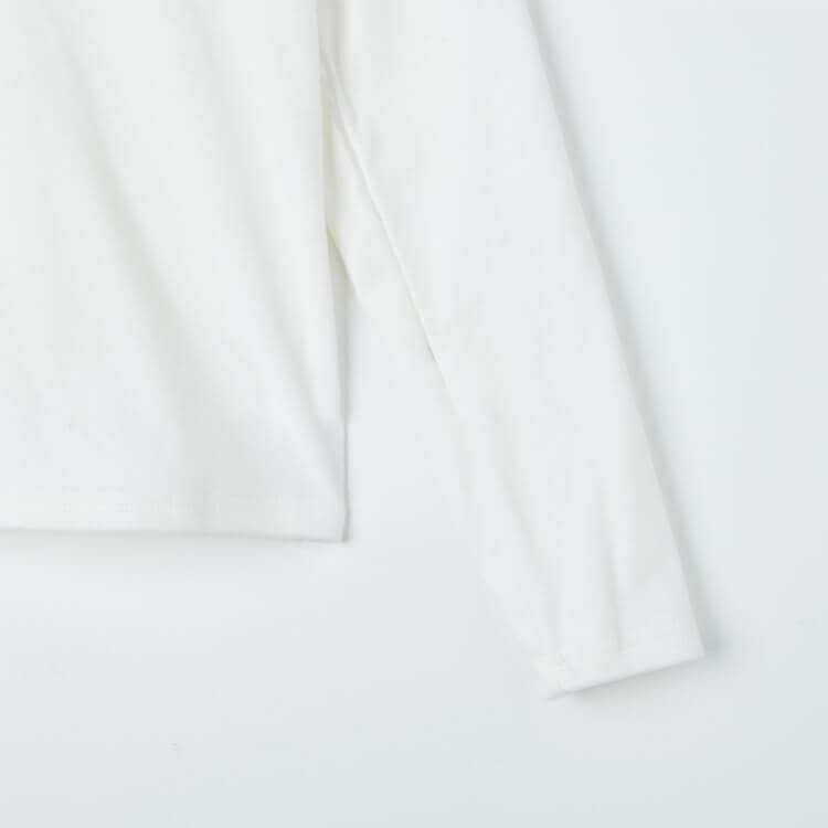 韓国ゴルフウェア ツイードチェック襟 長袖 ポロシャツ