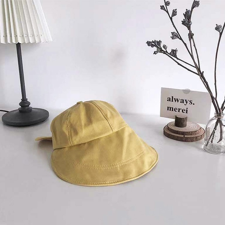 小顔効果 つば広 リボン キャスケット