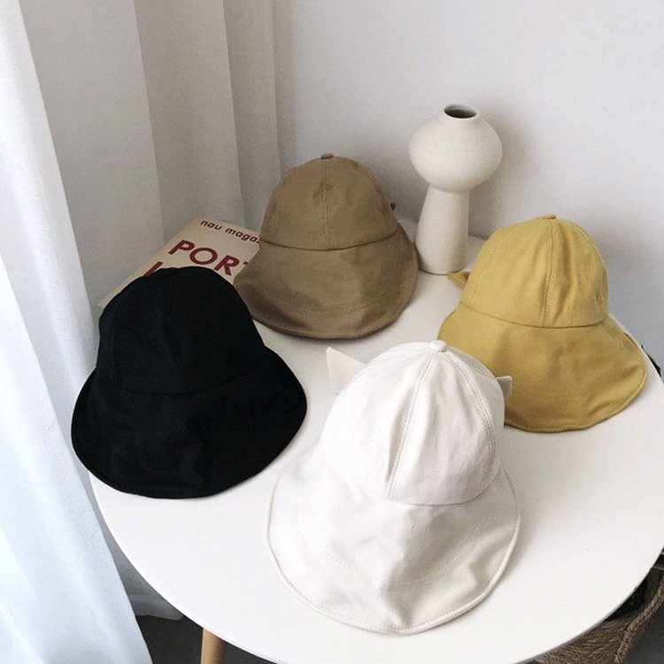 小顔効果 つば広 リボン キャスケット