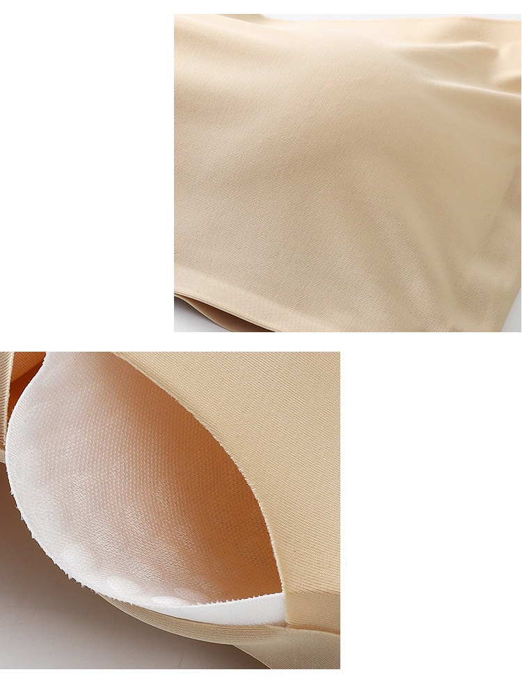 谷間が見えない シームレス ストラップレス ブラ