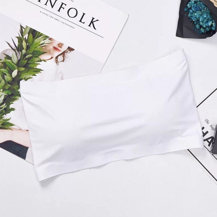 谷間が見えない シームレス ストラップレス ブラ