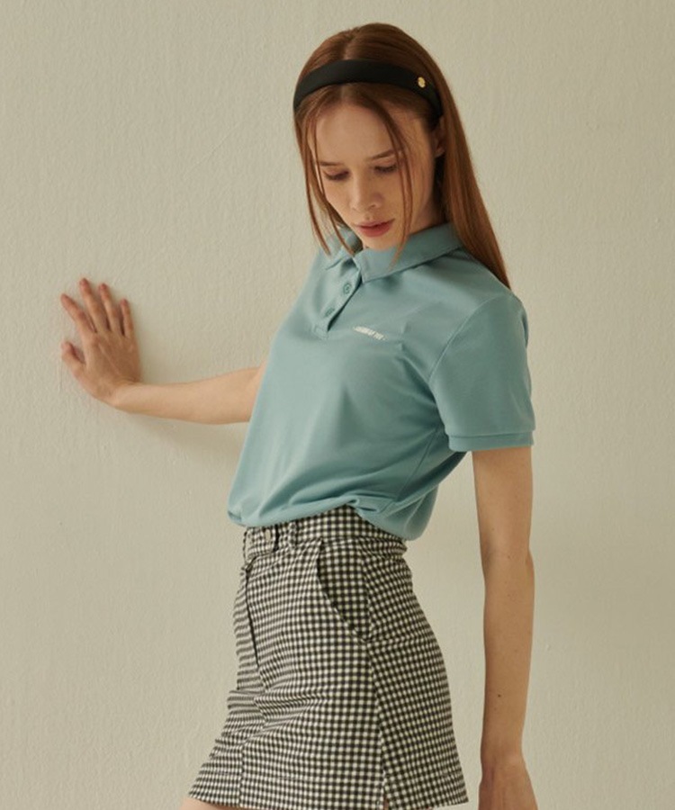 韓国ゴルフウェア シンプル 半袖 ポロシャツ