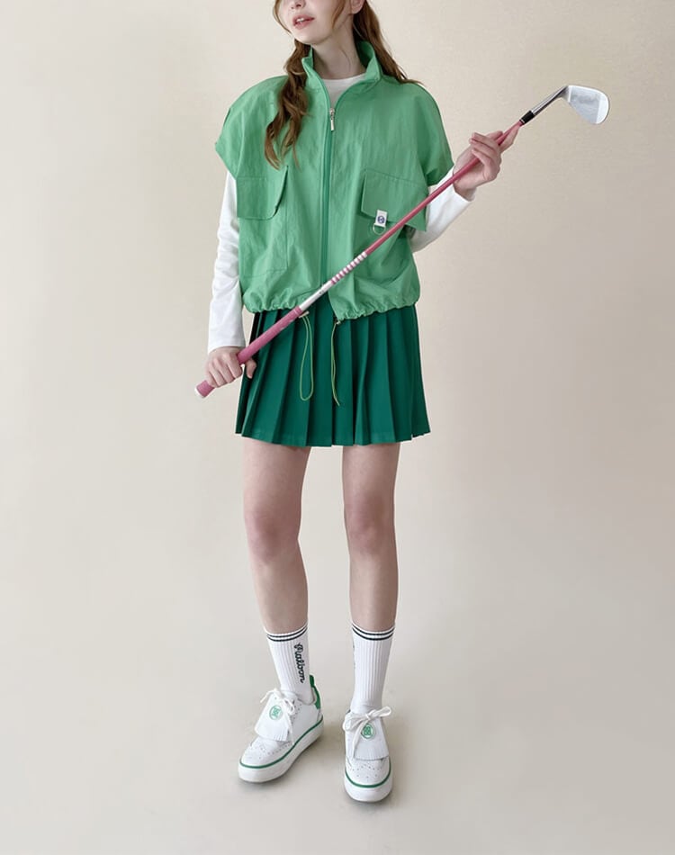 韓国 ゴルフウェア プリーツスカート レディース 春夏 | ゴルフ,ゴルフ