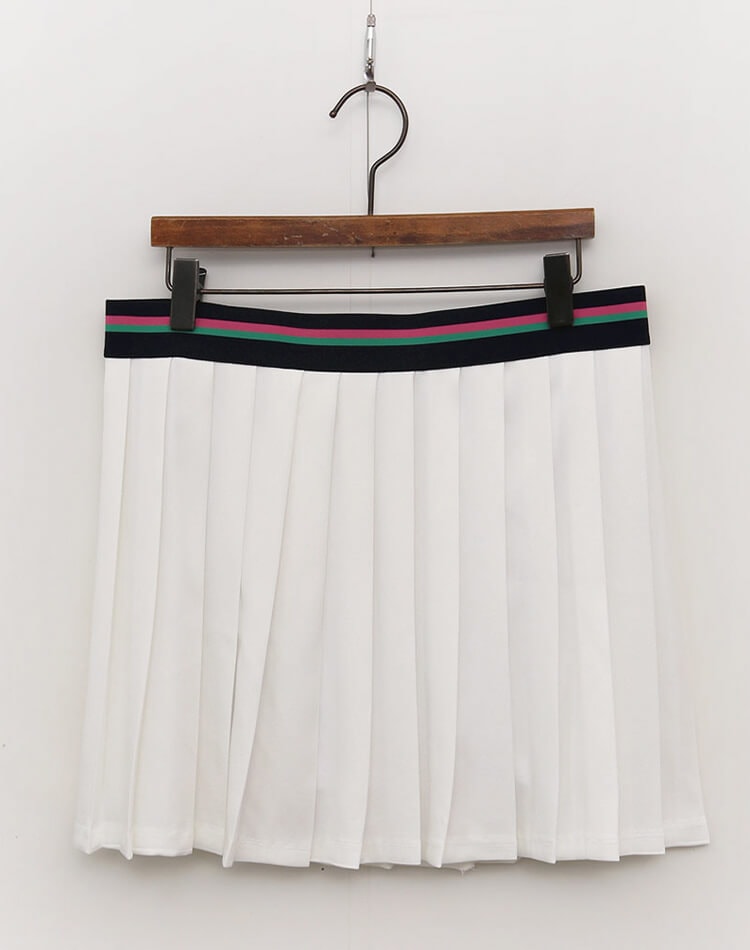 韓国 ゴルフウェア プリーツスカート レディース 春夏