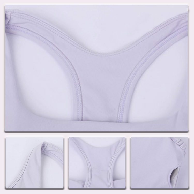 バイカラー Uネック スポブラ ヨガウェア