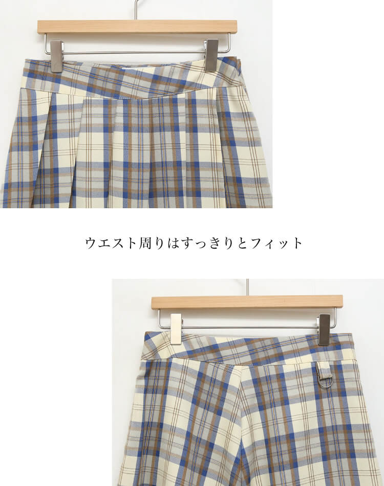韓国 ゴルフウェア ラップ 巻きスカート風 キュロット ショート