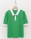 韓国 ゴルフウェア パフ袖 ポロシャツ レディース Tシャツ 夏