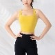 バッククロス カップ付き タンクトップ ヨガウェア