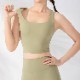 バッククロス カップ付き タンクトップ ヨガウェア