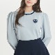 韓国ゴルフウェア パフスリーブ フェミニン トップス