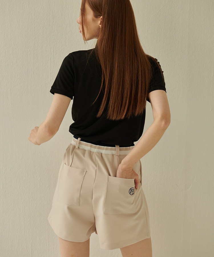 韓国ゴルフウェア Aライン ショートパンツ | スポーツウエア