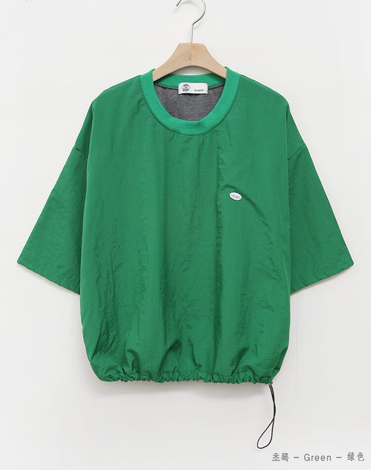 無縫製 スウェット 半袖 Ｔシャツ 韓国ゴルフウェア

