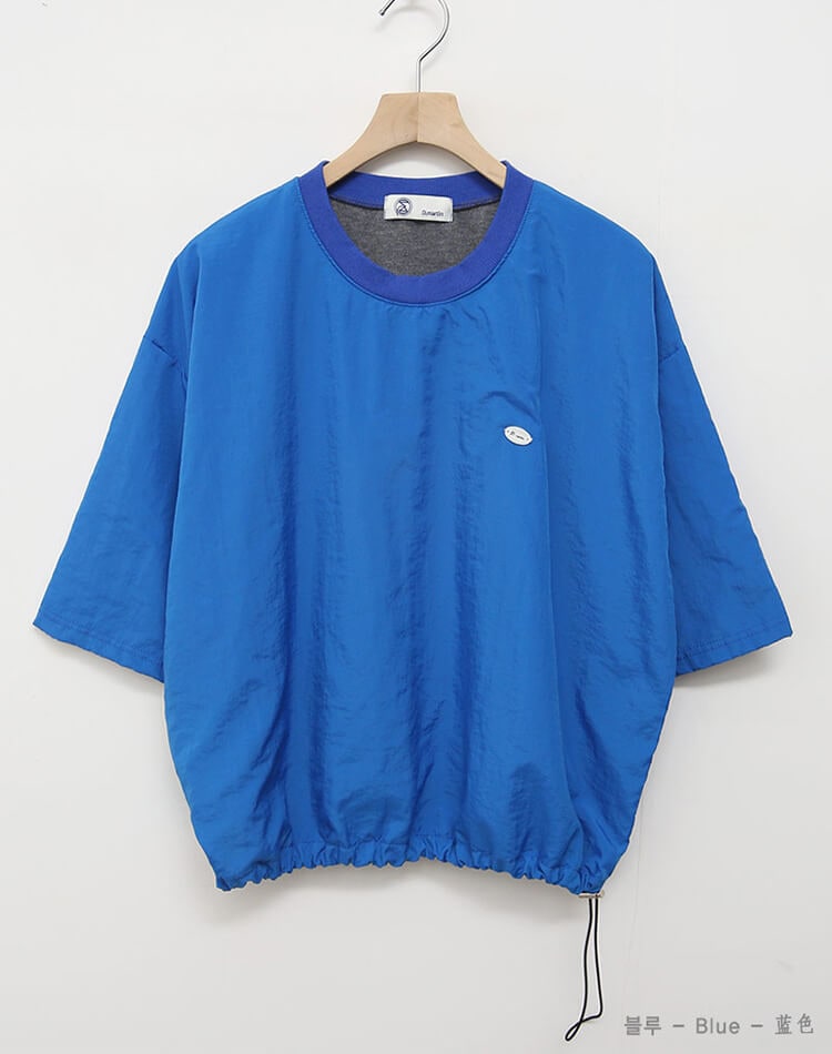 無縫製 スウェット 半袖 Ｔシャツ 韓国ゴルフウェア

