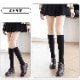 150デニール ソックス 切り替え 生足タイツ