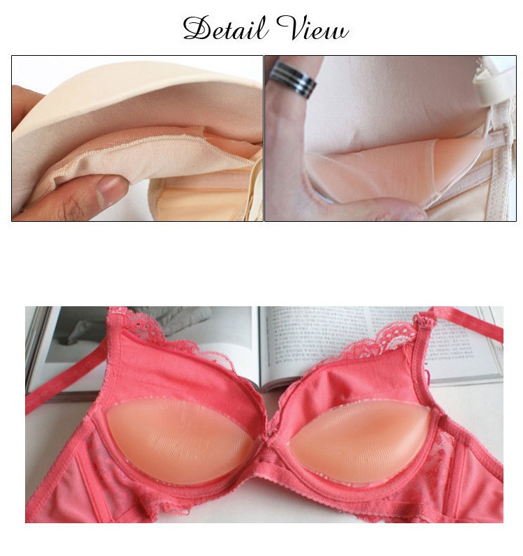 シリコンパッド ブラ ボリュームアップ 水着にもドレス用にもおすすめ