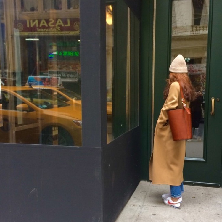 ダブルボタン ロング丈 チェスターコート