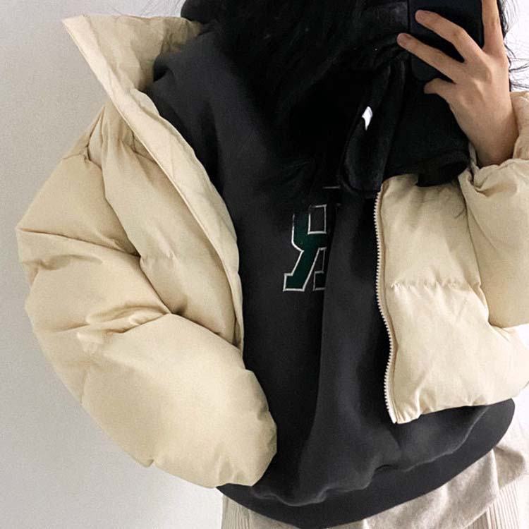 ハイネック 中綿 ジャケット ブルゾン