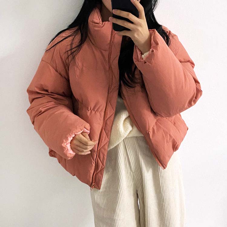 ハイネック 中綿 ジャケット ブルゾン