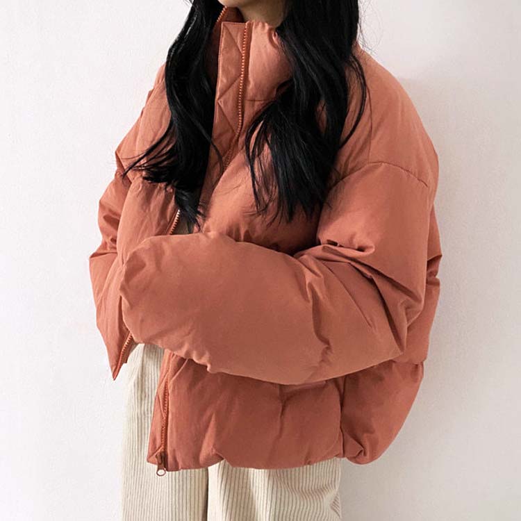 ハイネック 中綿 ジャケット ブルゾン