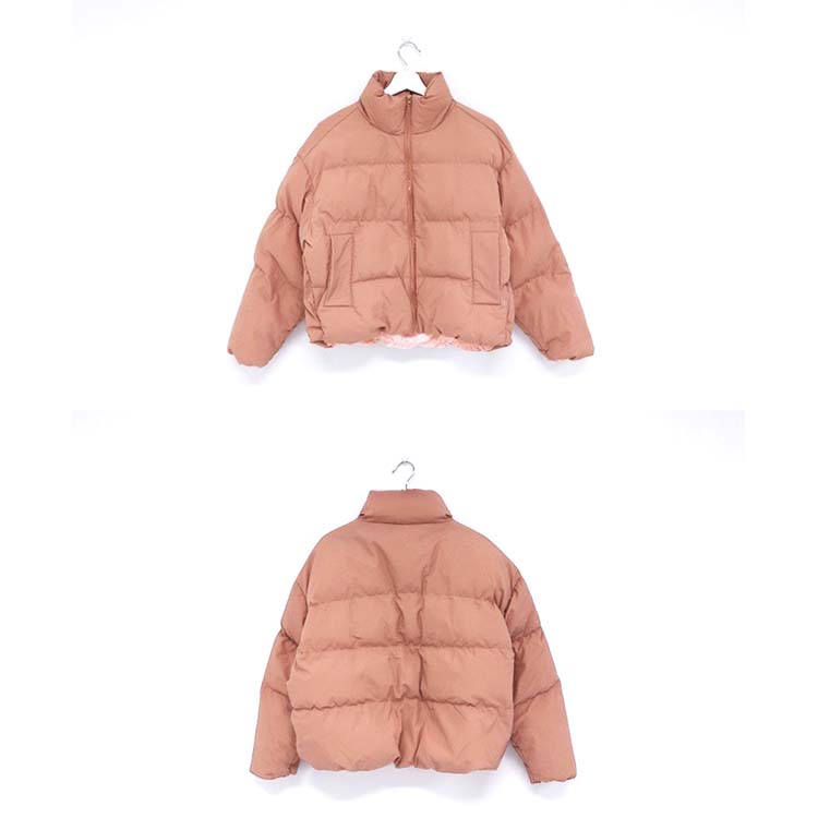 ハイネック 中綿 ジャケット ブルゾン