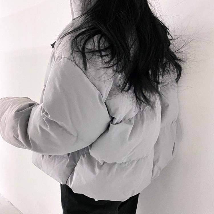 ハイネック 中綿 ジャケット ブルゾン