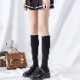 60デニール 薄手 ソックス 切り替え 生足タイツ