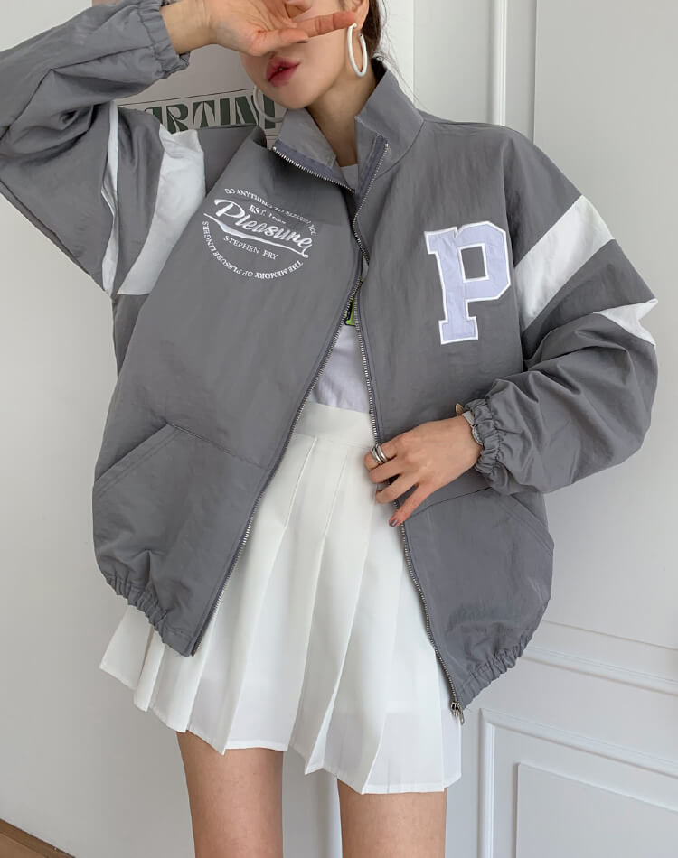 スタジャン ウインドブレーカー アウター ゴルフウェア 