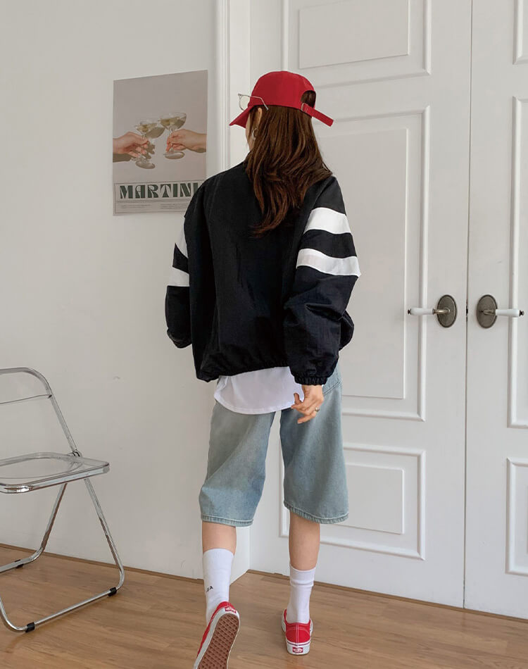 スタジャン ウインドブレーカー アウター ゴルフウェア 