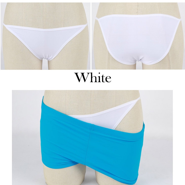 透け防止 水着 ビキニ用 ローウエスト 水着用 インナー