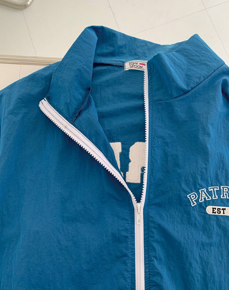 バックロゴ オーバーサイズ スタジャン アウター ゴルフウェア 