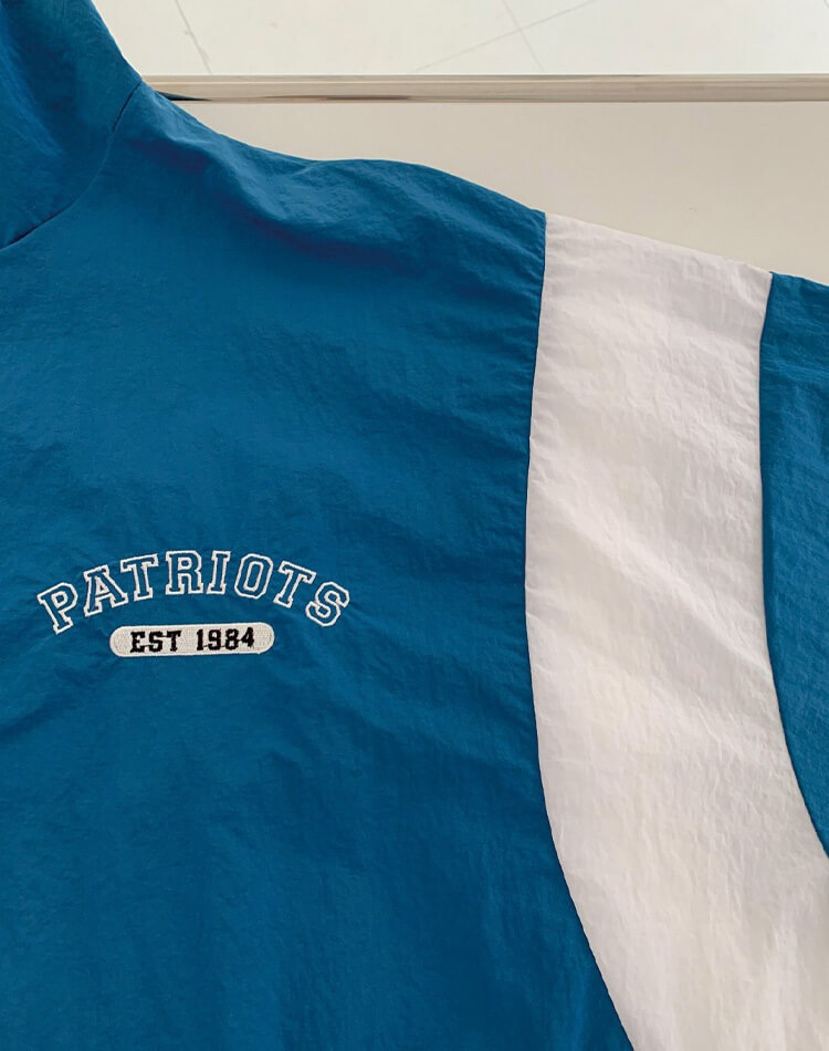 バックロゴ オーバーサイズ スタジャン アウター ゴルフウェア 