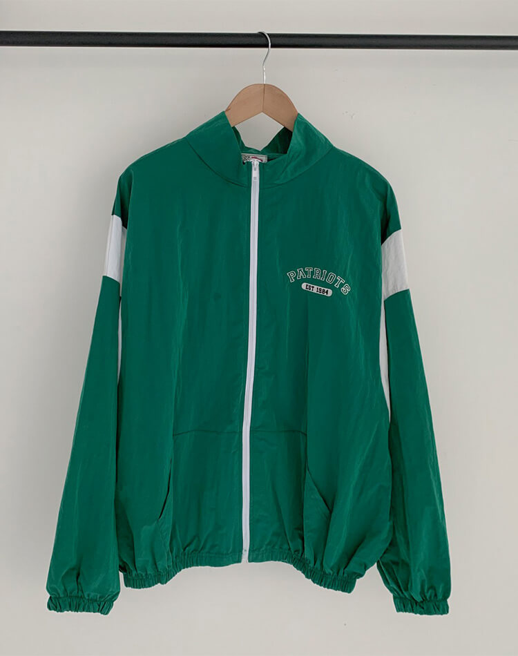 バックロゴ オーバーサイズ スタジャン アウター ゴルフウェア 