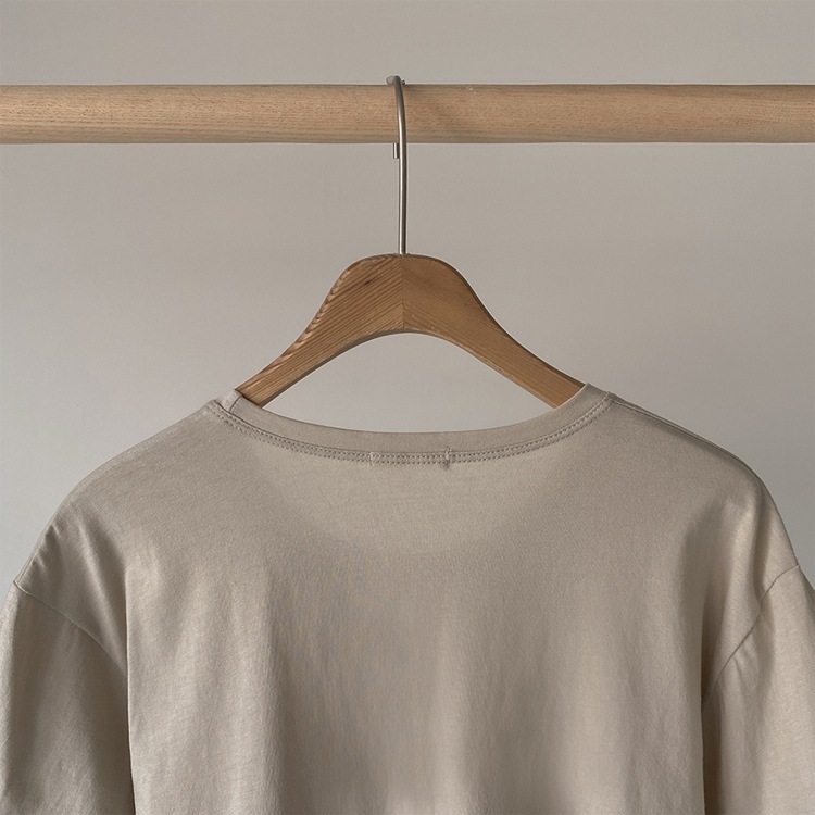 韓国　かわいいプリント　5分袖 Tシャツ