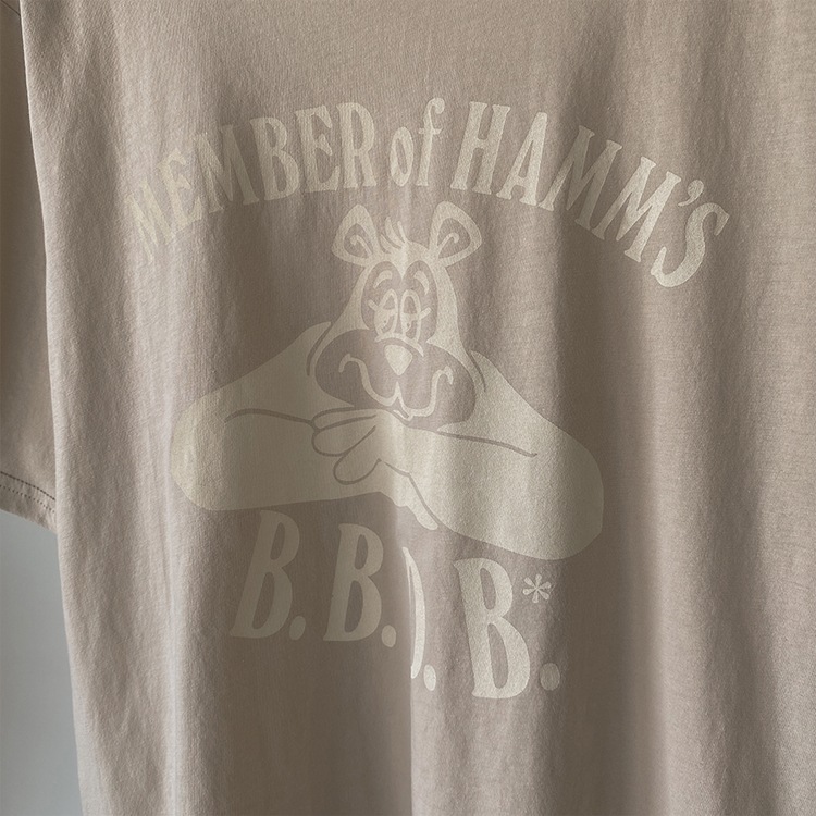 韓国　かわいいプリント　5分袖 Tシャツ