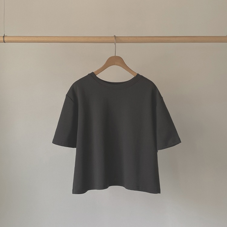 背中みせ バックシャン 半袖 Tシャツ