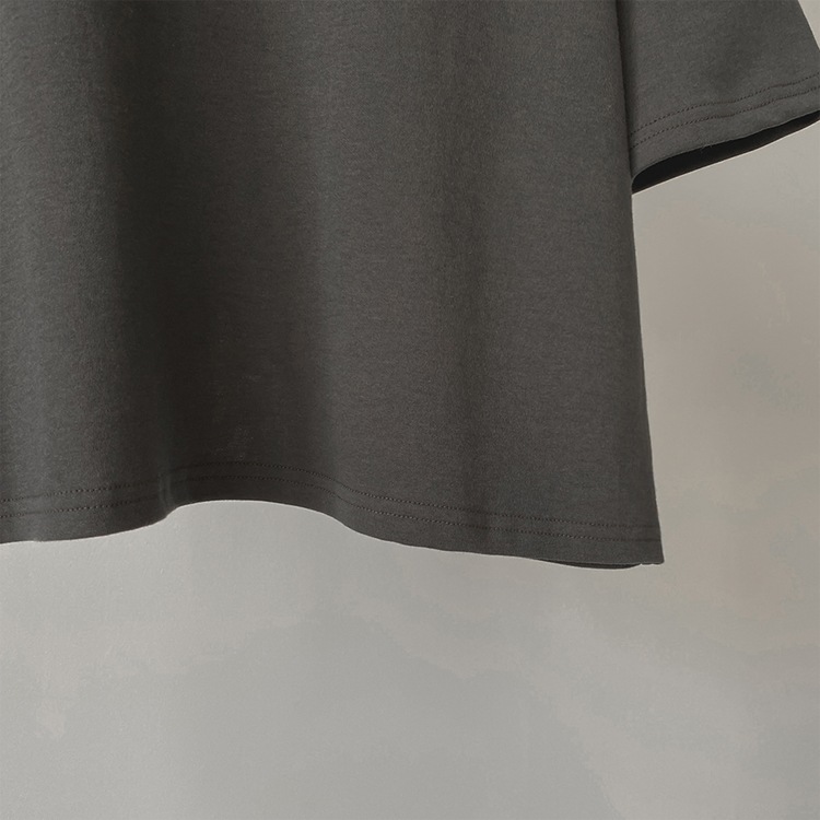 背中みせ バックシャン 半袖 Tシャツ