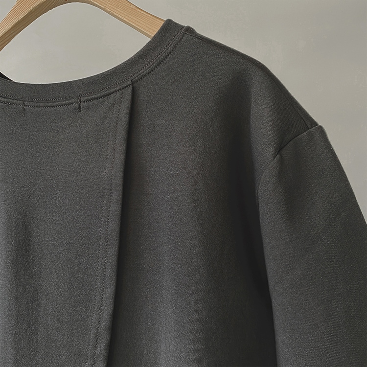 背中みせ バックシャン 半袖 Tシャツ