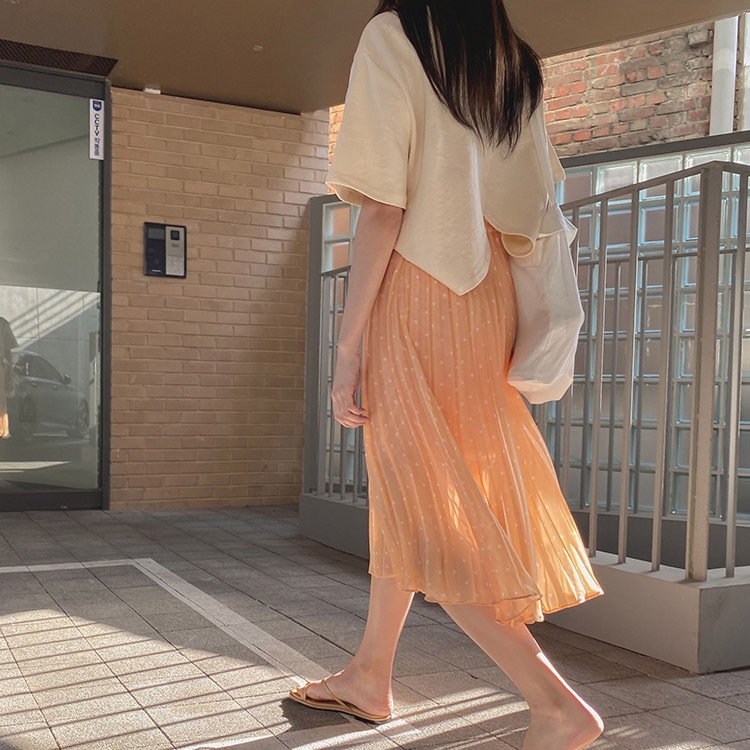 背中みせ バックシャン 半袖 Tシャツ