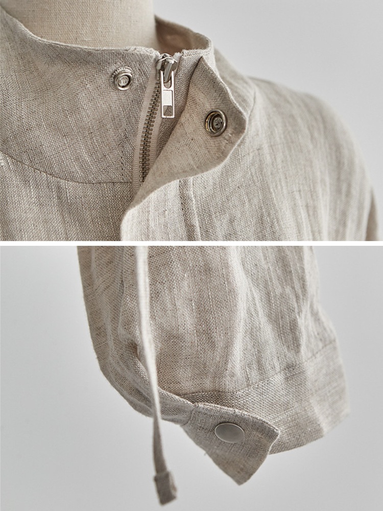 エレガント リネン カジュアル ジャケット