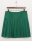 切り替え プリーツ ミニスカート 韓国ゴルフウェア

