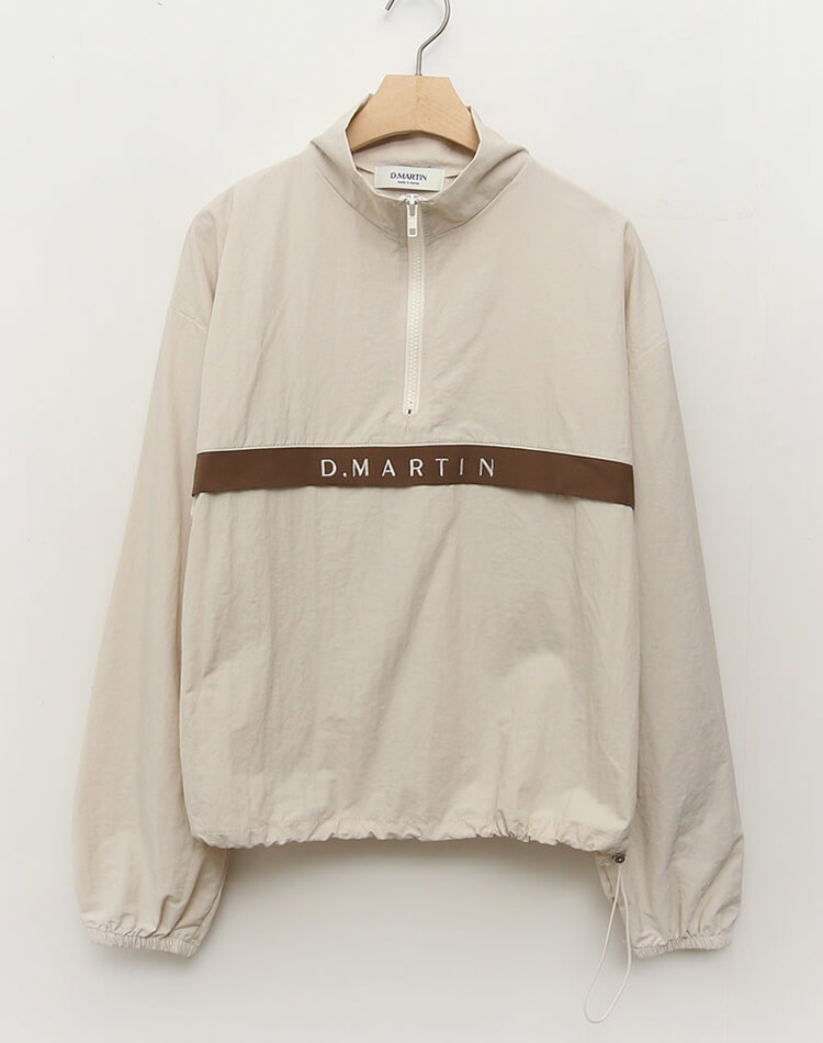 2WAY バイカラー ハーフジップ ナイロン ジャージ 