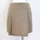 ウエストリボン フロントタック ショート丈 ゴルフスカート

