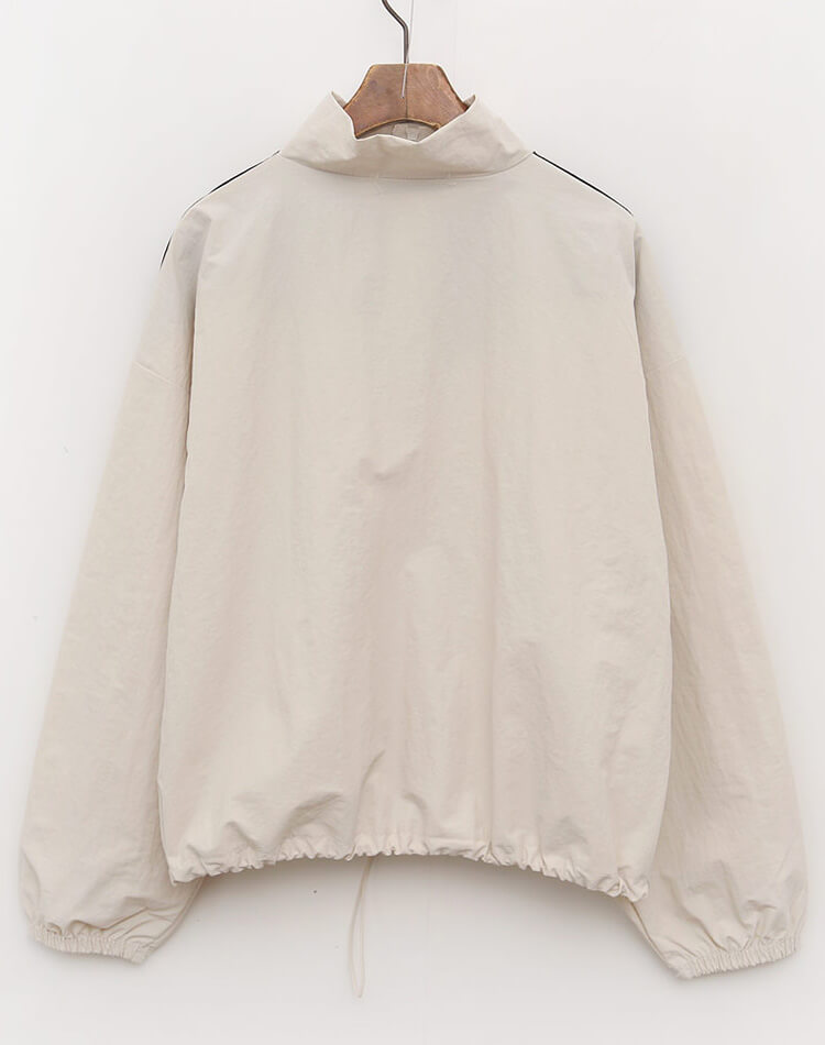 2WAY 配色 ハーフジップ ナイロン ジャージ 上下 