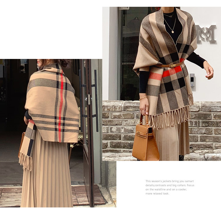 袖付きストール あったか 大判 羽織物