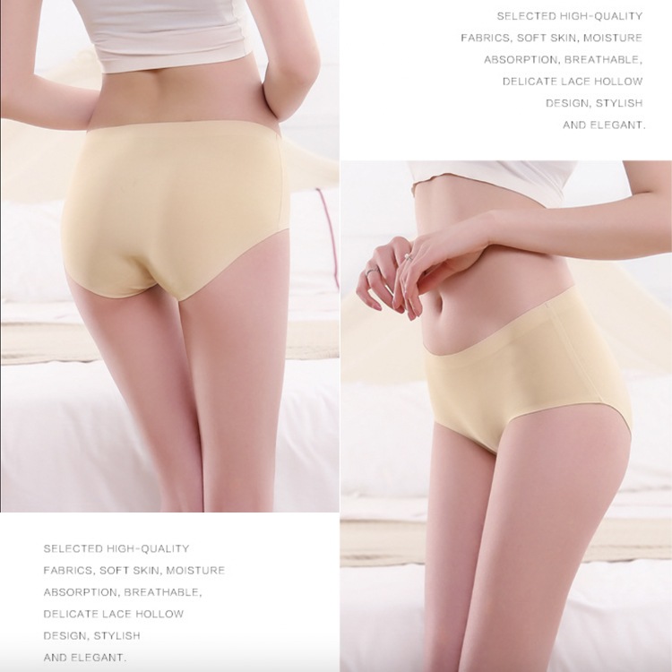 M-XL ノーライン シームレス レディースショーツ